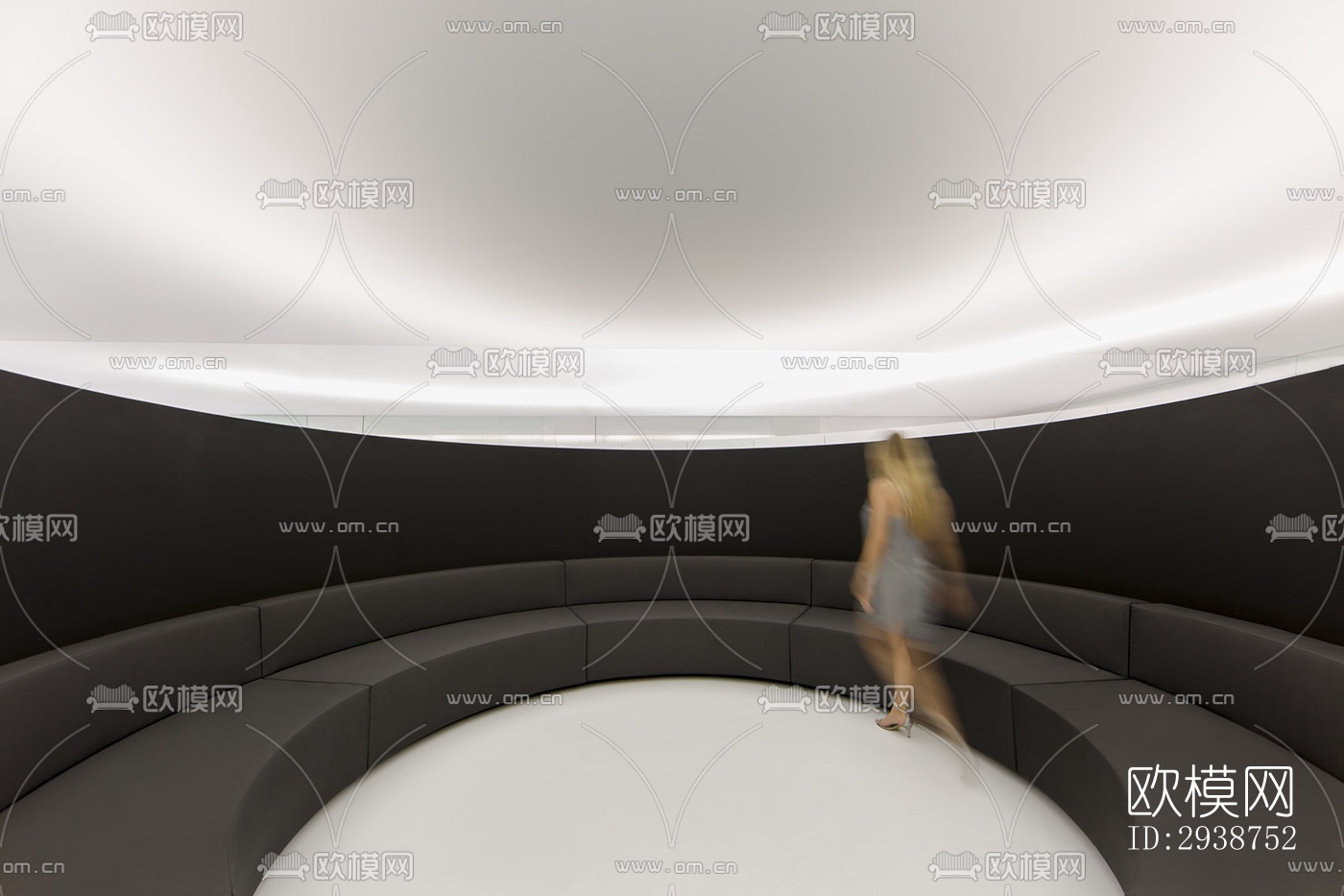 现代展览展厅效果图下载（渲染图11）