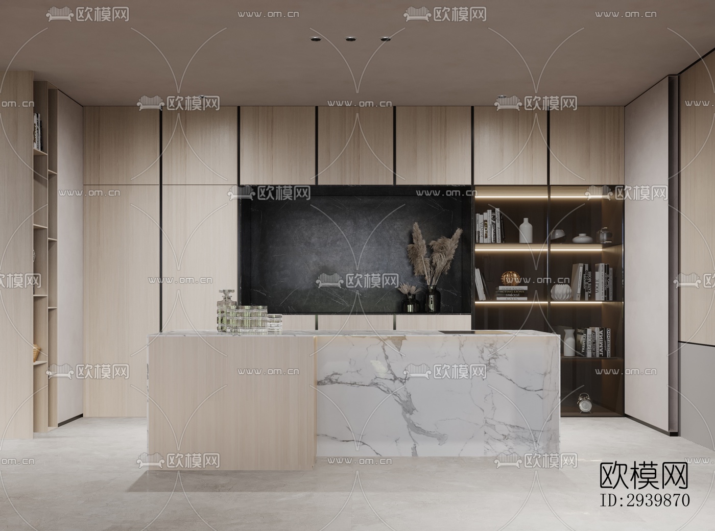 现代别墅效果图下载（渲染图12）