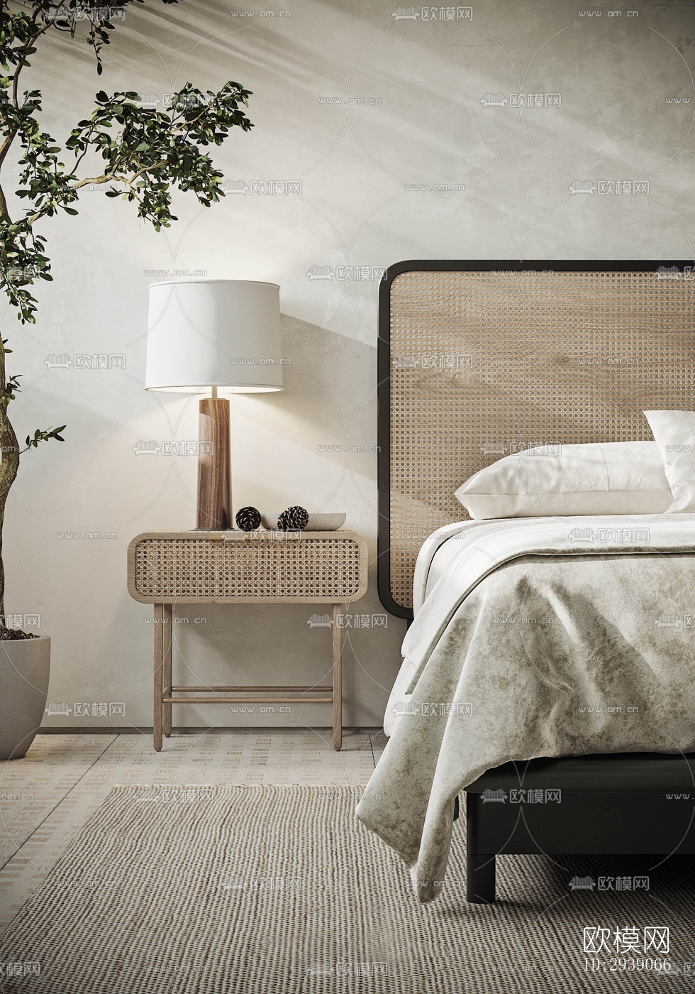 侘寂酒店民宿效果图下载（渲染图1）