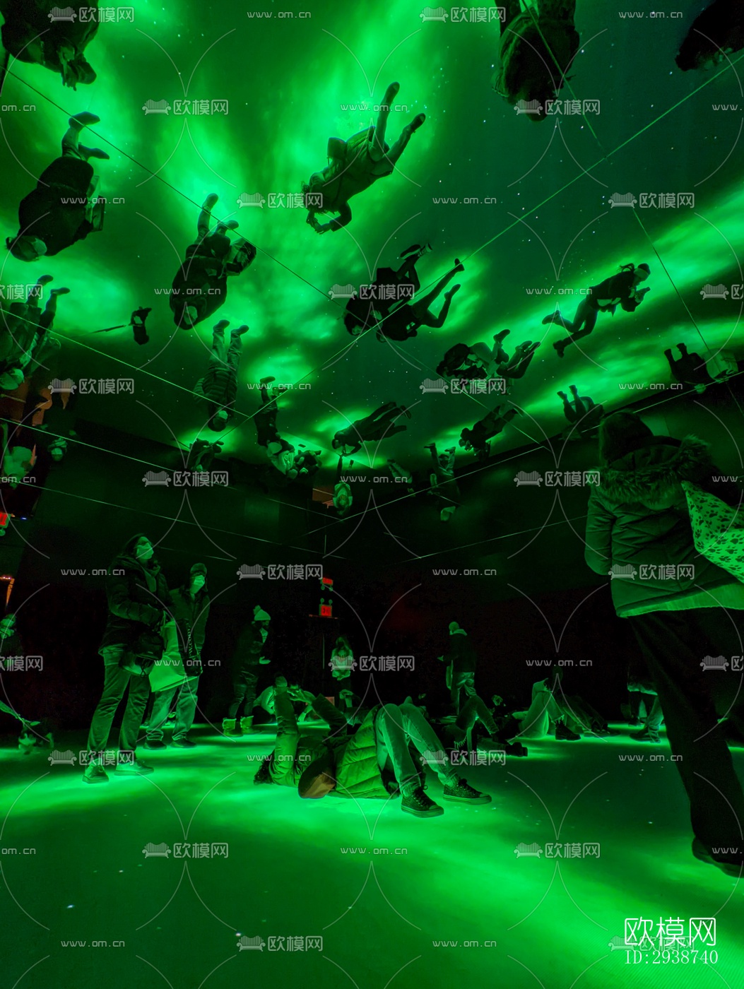 现代展览展厅效果图下载（渲染图20）