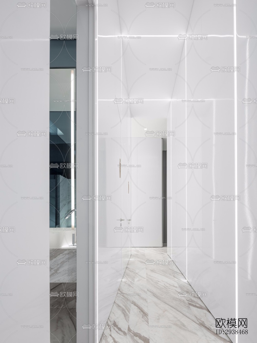 高级灰售楼处效果图下载（渲染图14）