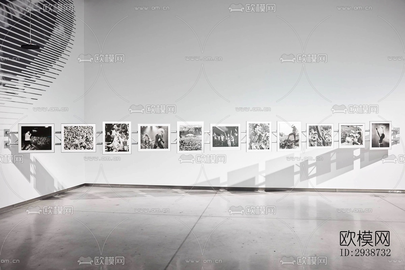 现代展览展厅效果图下载（渲染图4）