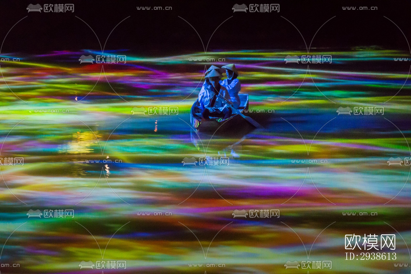 日式展览展厅效果图下载（渲染图10）