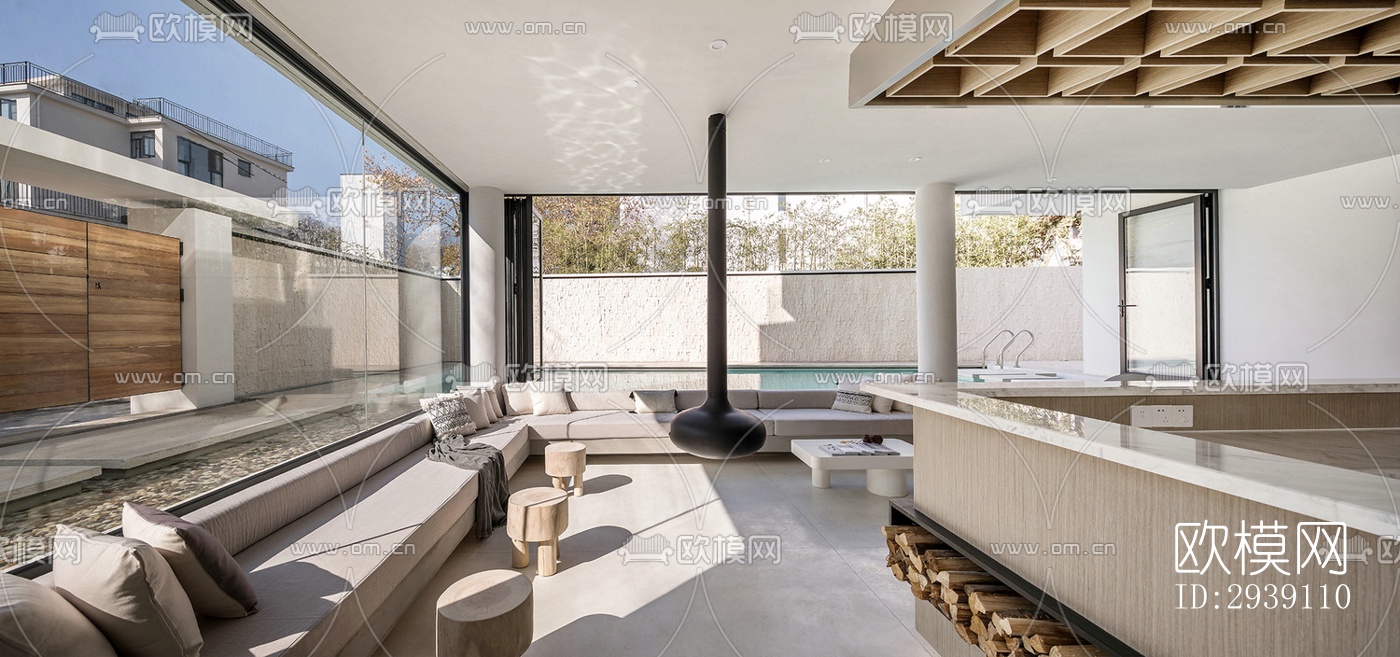 北欧酒店民宿效果图下载（渲染图3）