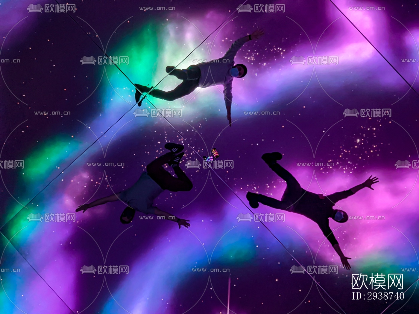 现代展览展厅效果图下载（渲染图17）