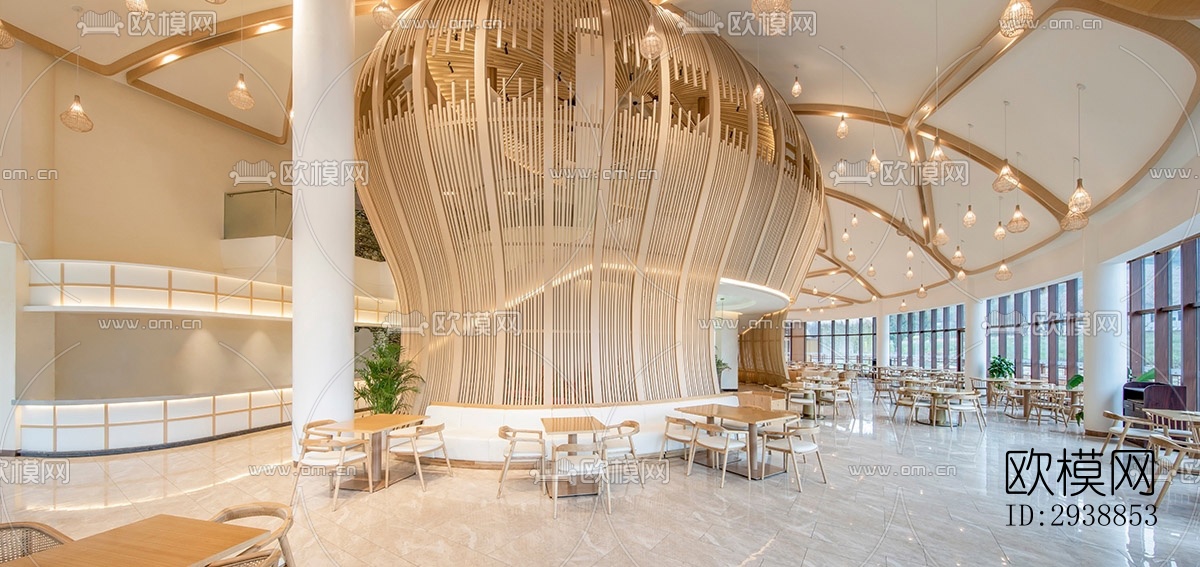 东南亚酒店民宿效果图下载（渲染图3）