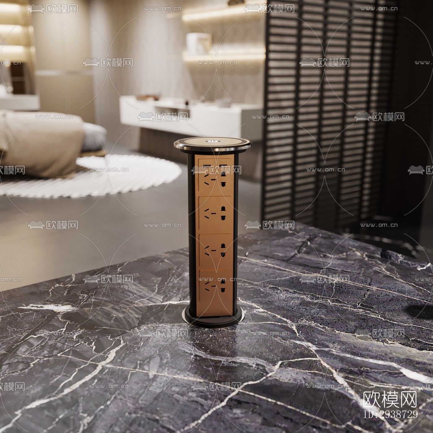 现代展览展厅效果图下载（渲染图10）