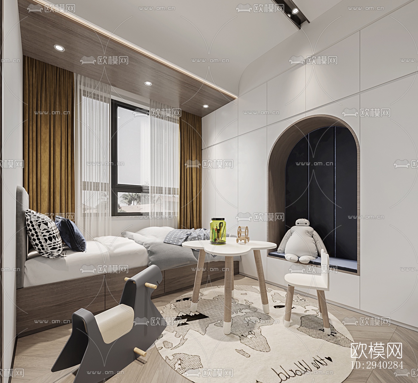 高级灰平层效果图下载（渲染图13）