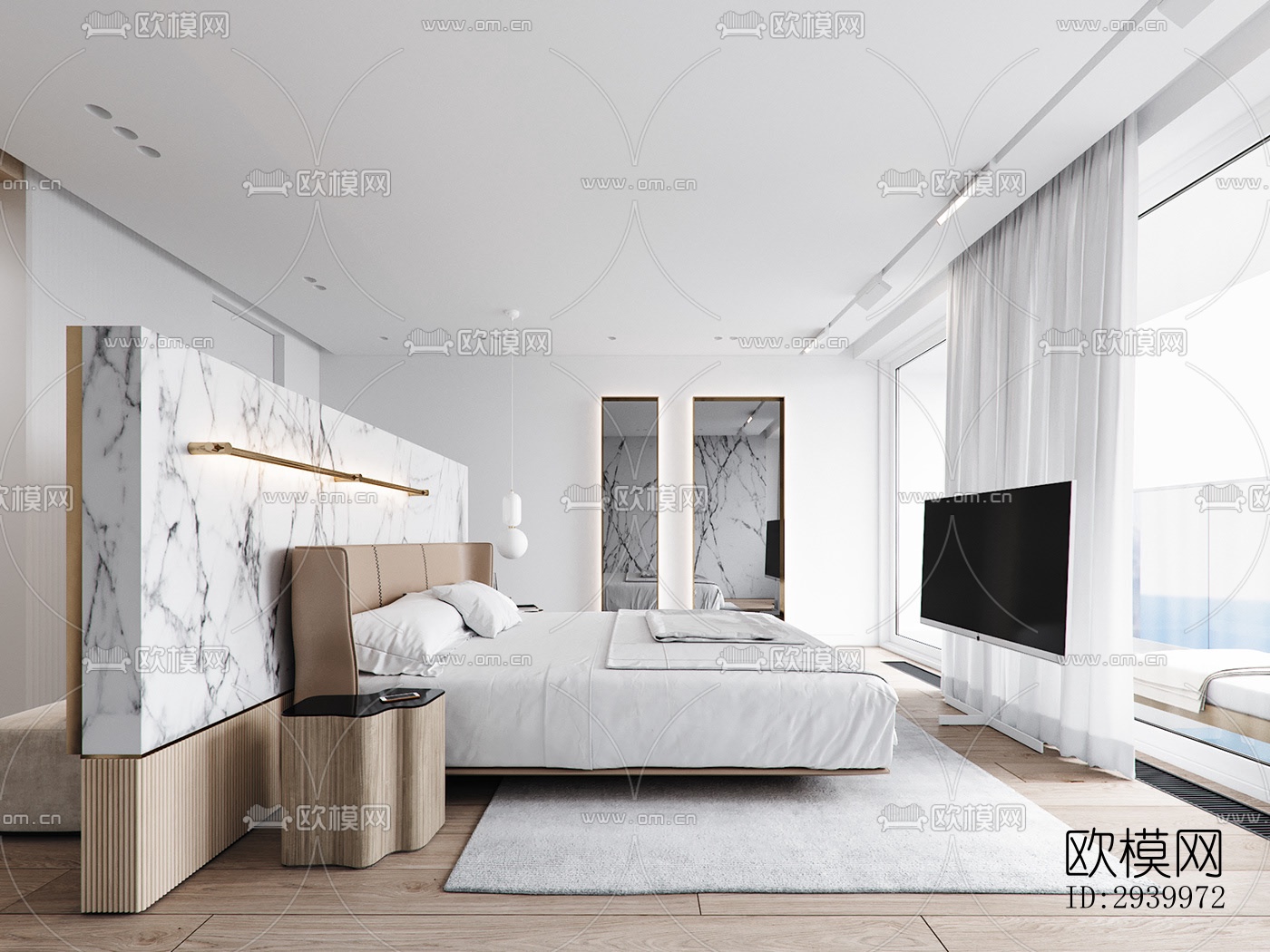 现代复式效果图下载（渲染图17）