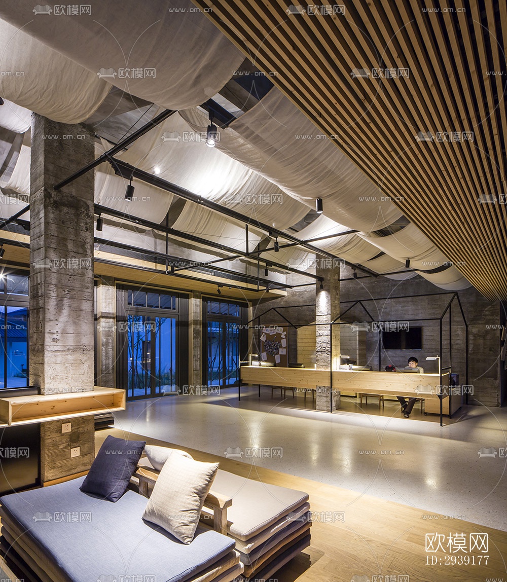 北欧酒店民宿效果图下载（渲染图16）