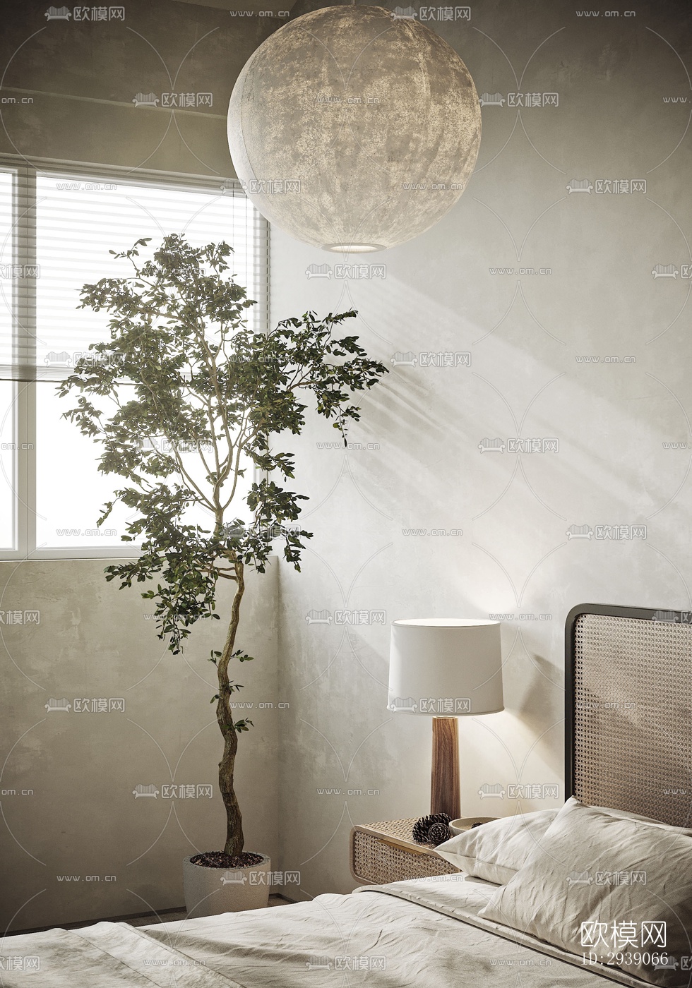 侘寂酒店民宿效果图下载（渲染图6）