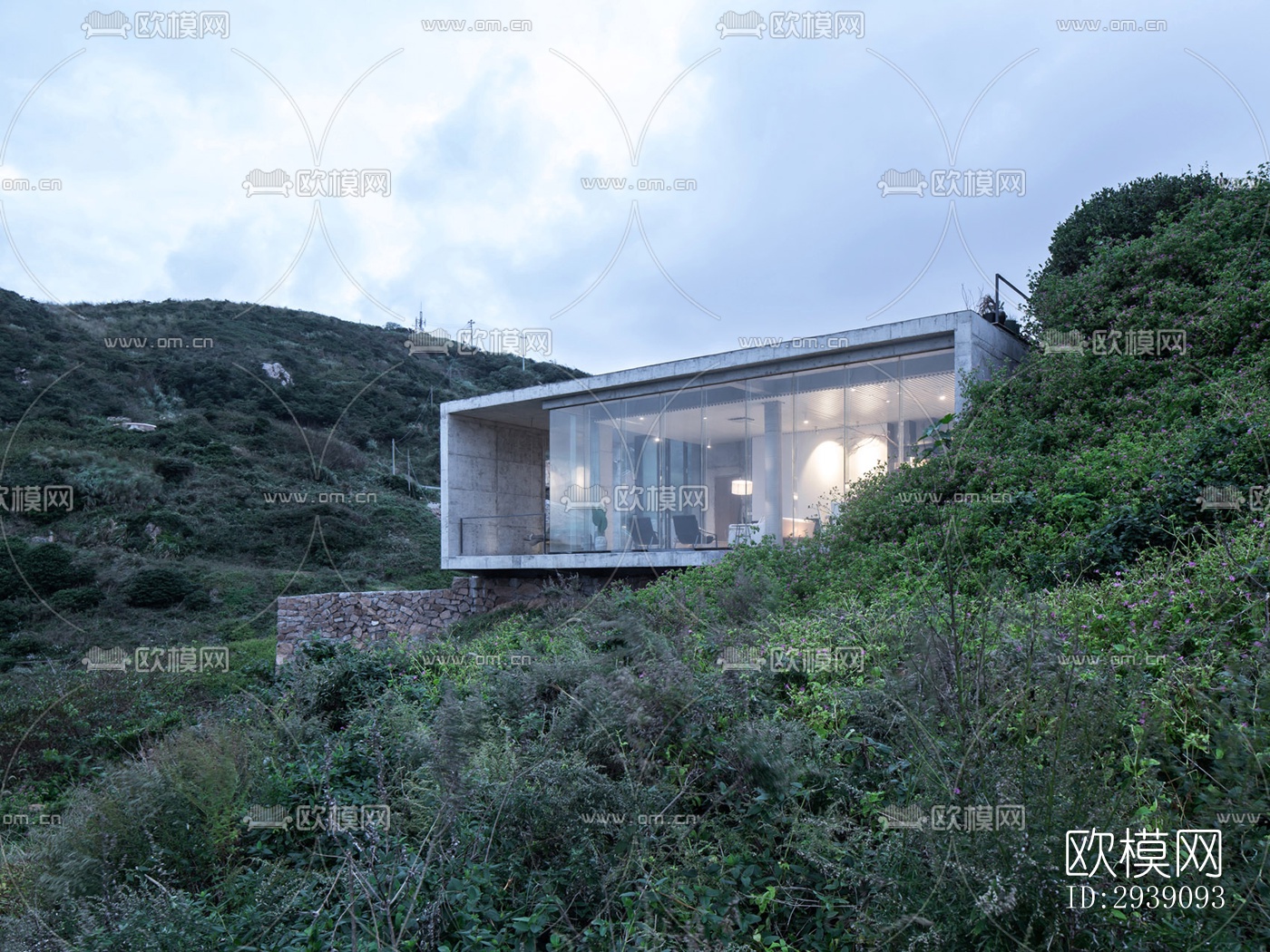 北欧酒店民宿效果图下载（渲染图9）