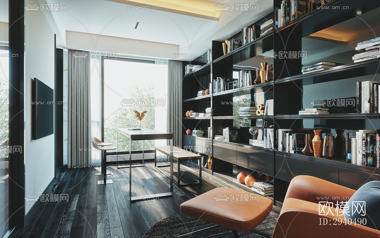 高级灰平层效果图下载（渲染图3）