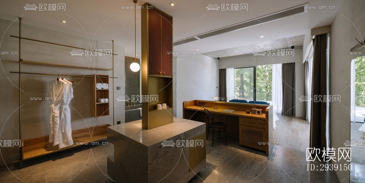 北欧酒店民宿效果图下载（渲染图3）