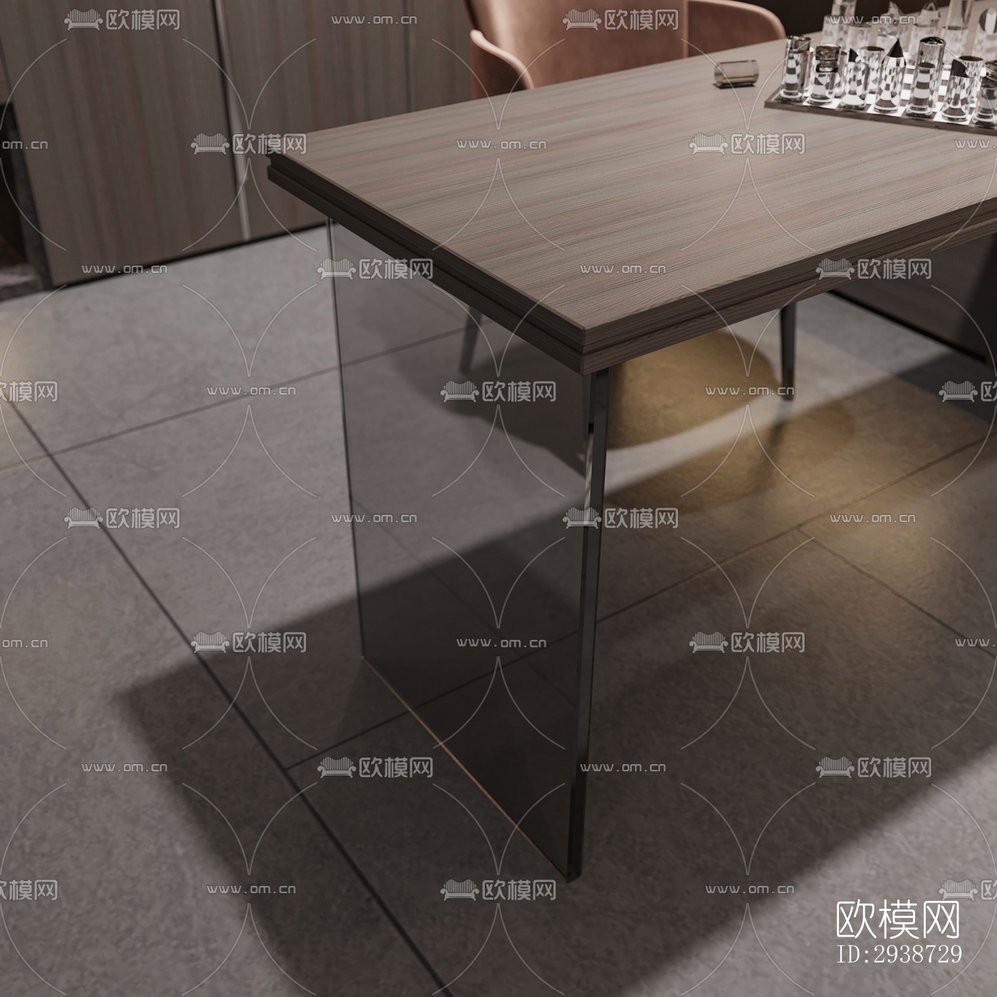 现代展览展厅效果图下载（渲染图11）