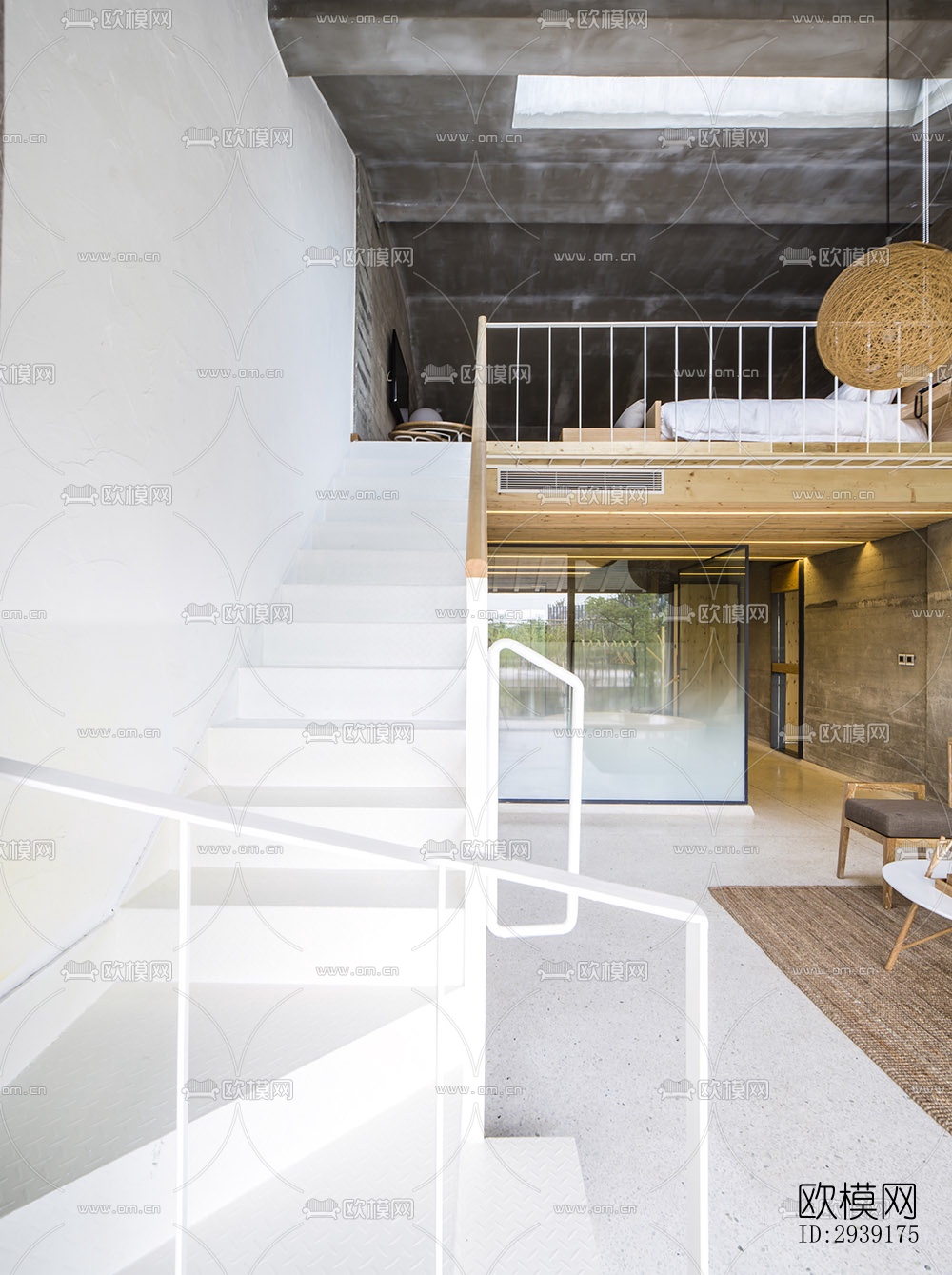 北欧酒店民宿效果图下载（渲染图6）