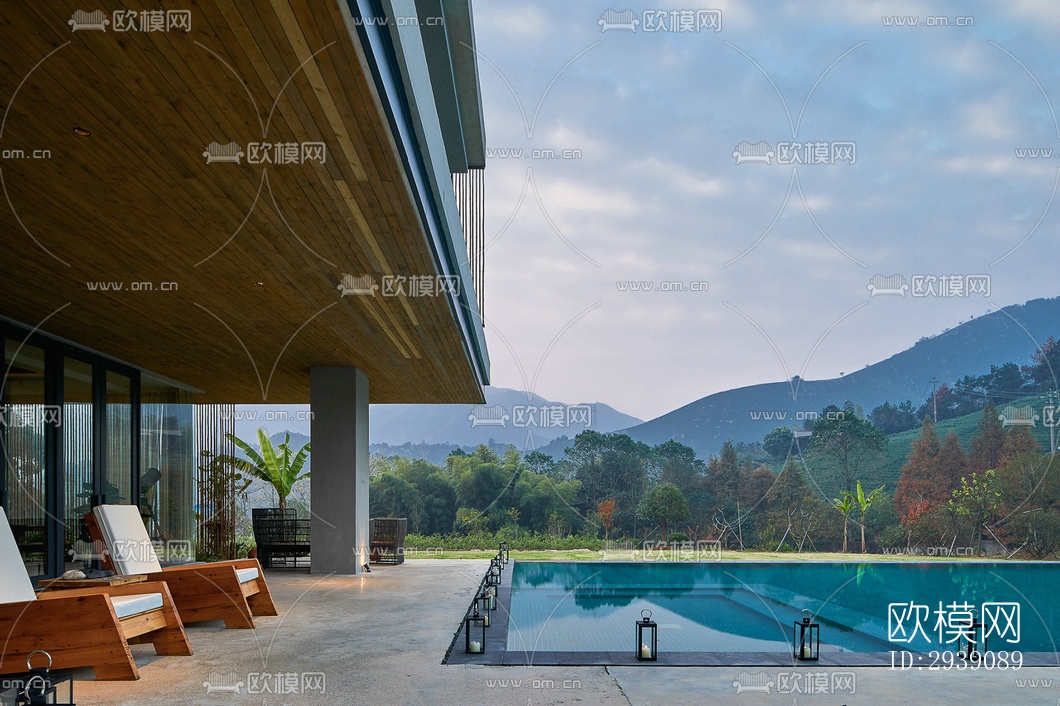 北欧酒店民宿效果图下载（渲染图3）