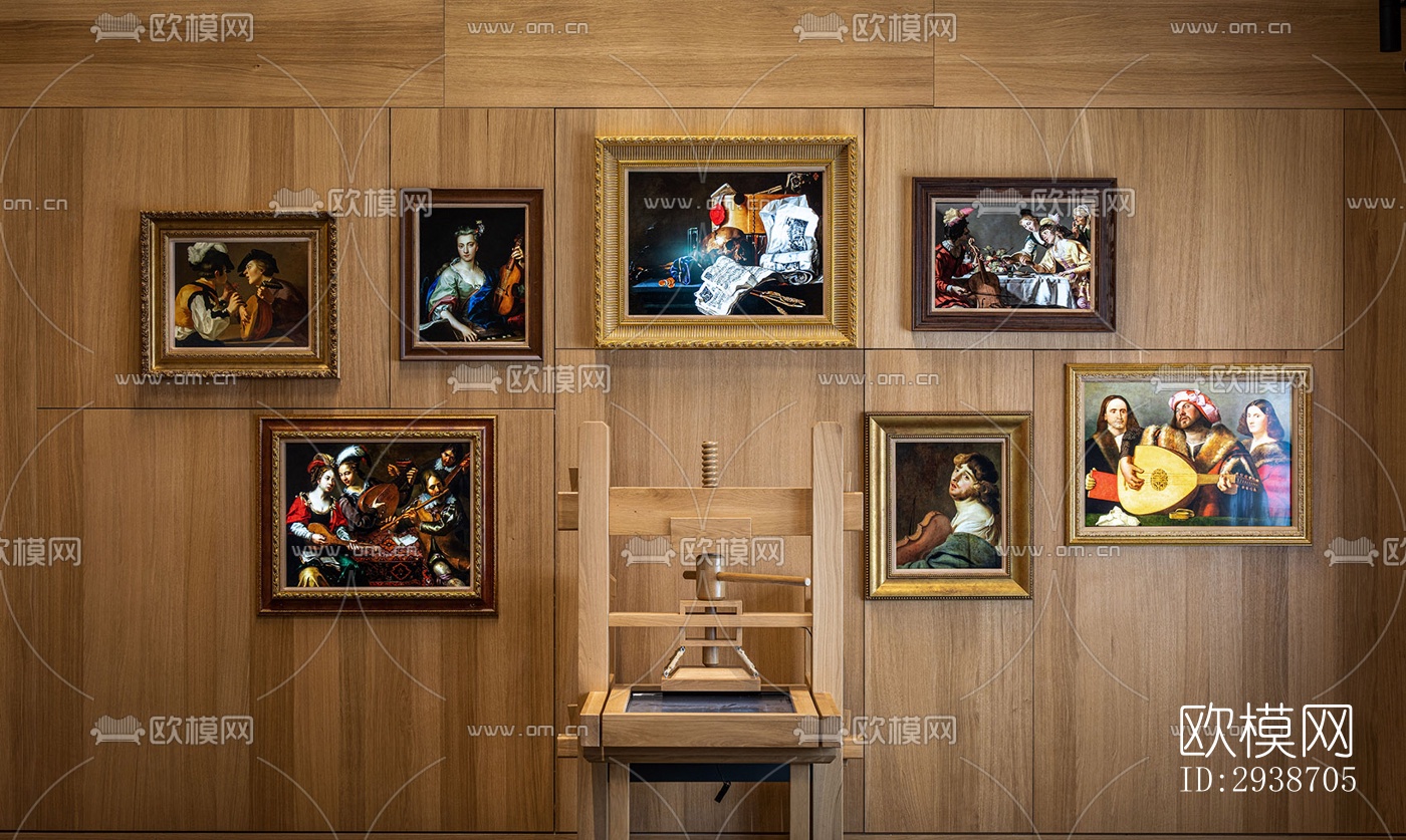 现代展览展厅效果图下载（渲染图9）