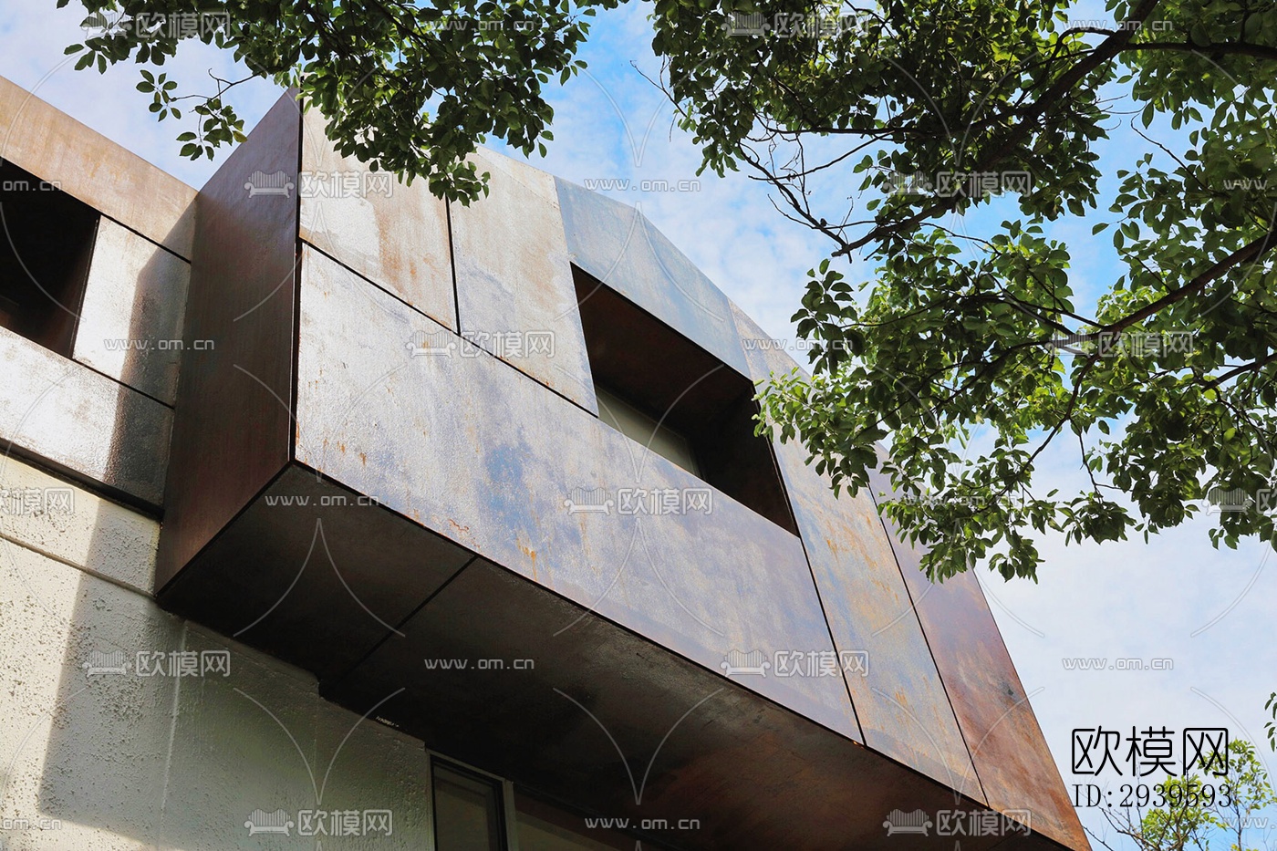 现代酒店民宿效果图下载（渲染图15）