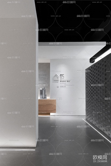 現(xiàn)代展覽展廳效果圖下載(渲染圖14)