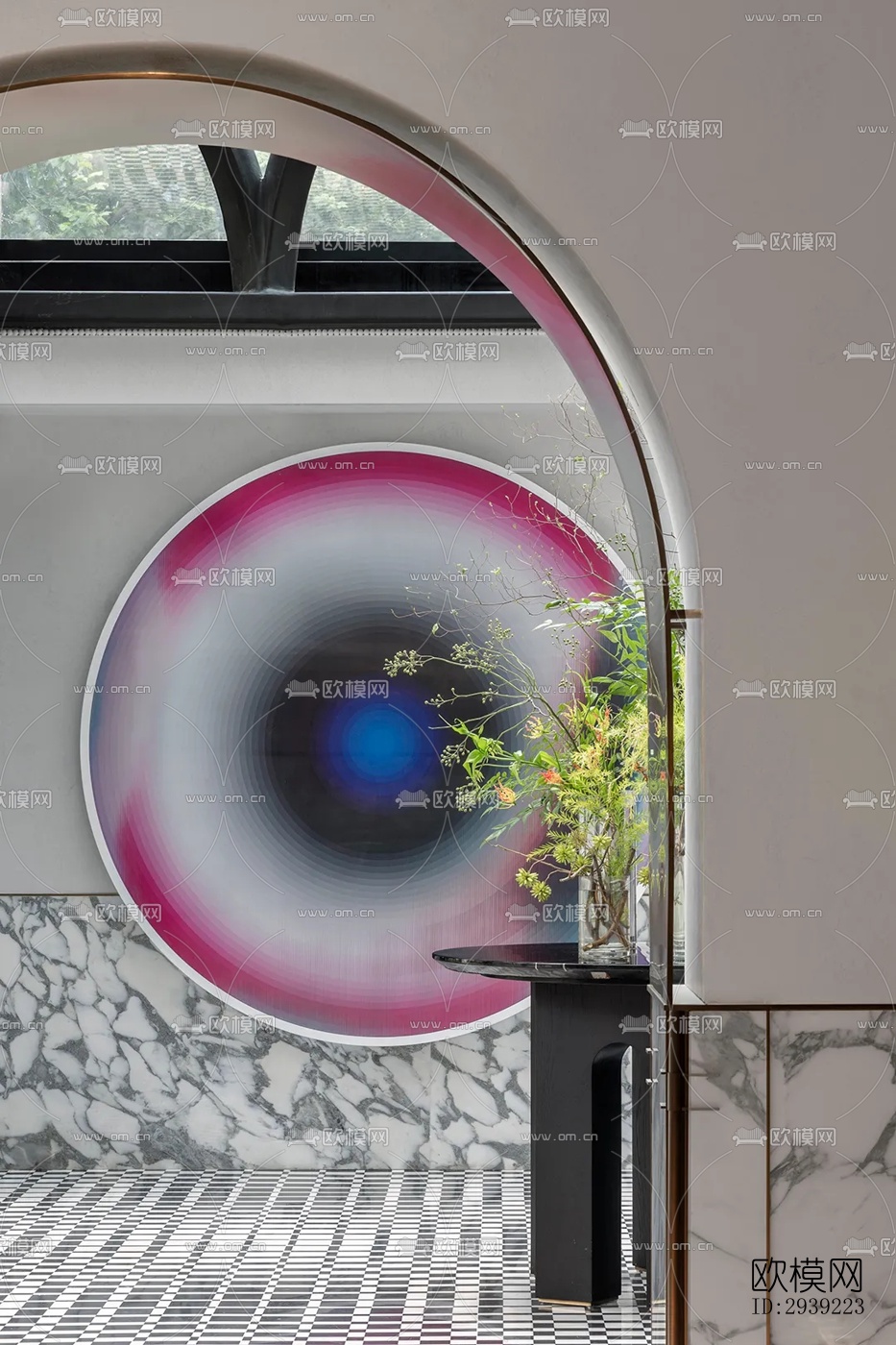 后现代酒店民宿效果图下载（渲染图7）