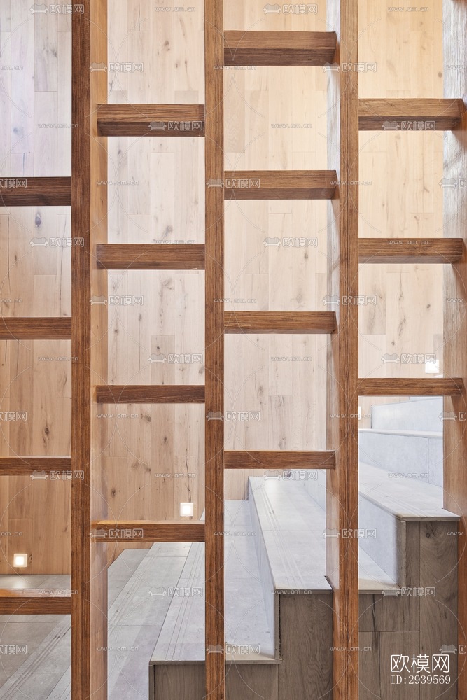 现代酒店民宿效果图下载（渲染图9）