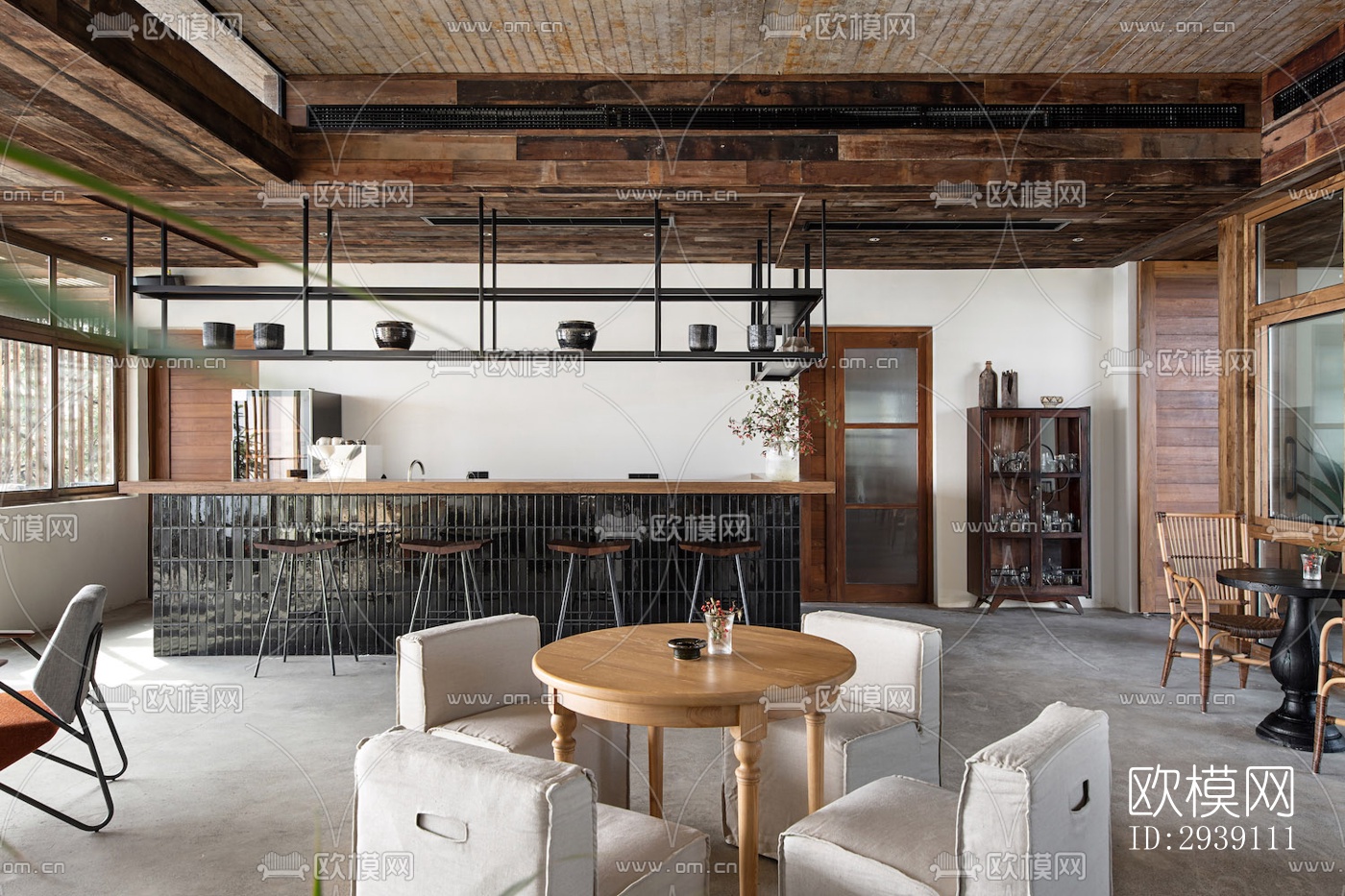 北欧酒店民宿效果图下载（渲染图4）