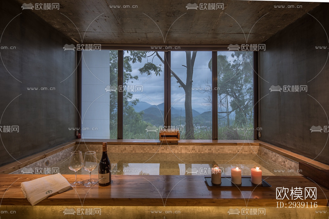 北欧酒店民宿效果图下载（渲染图14）