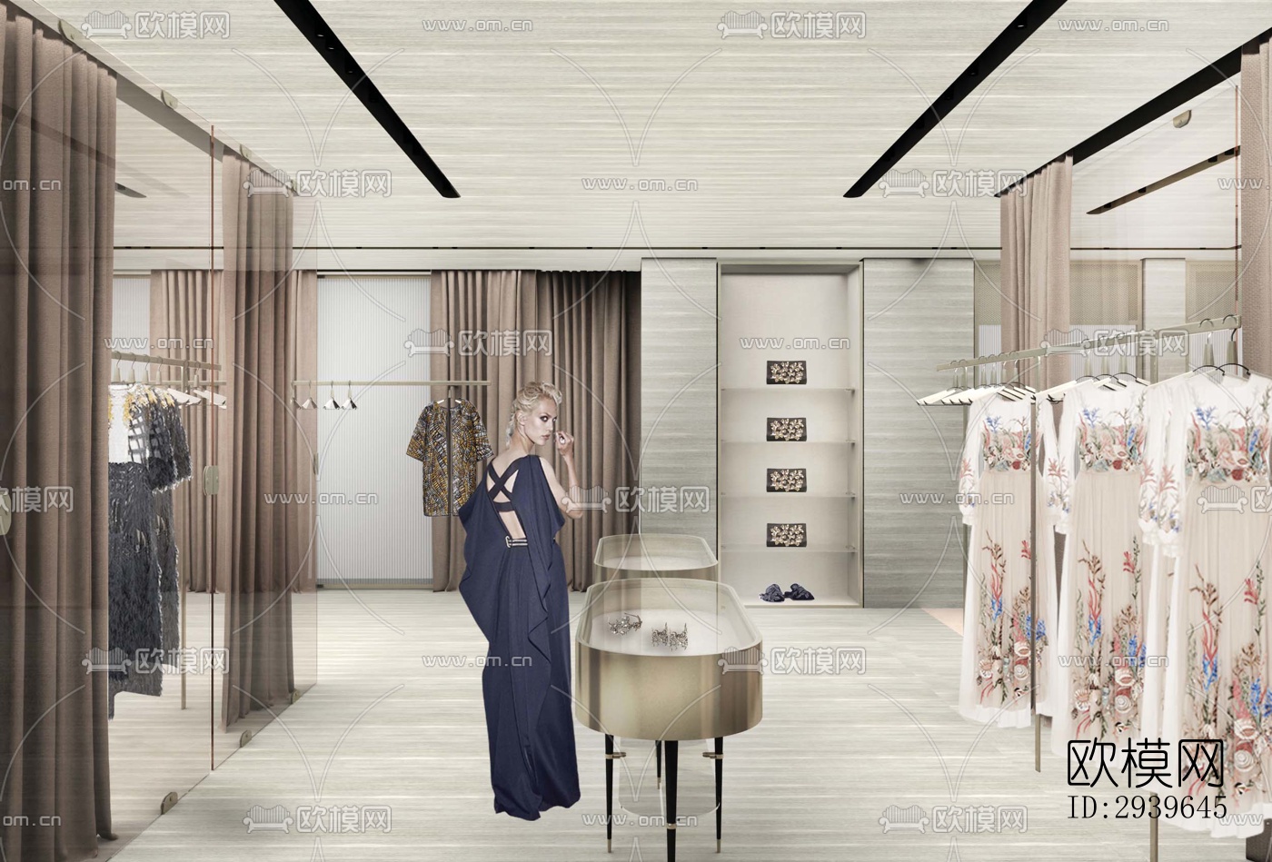 现代零售店铺效果图下载（渲染图7）