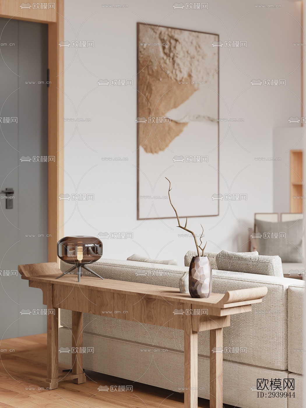 日式复式效果图下载（渲染图5）