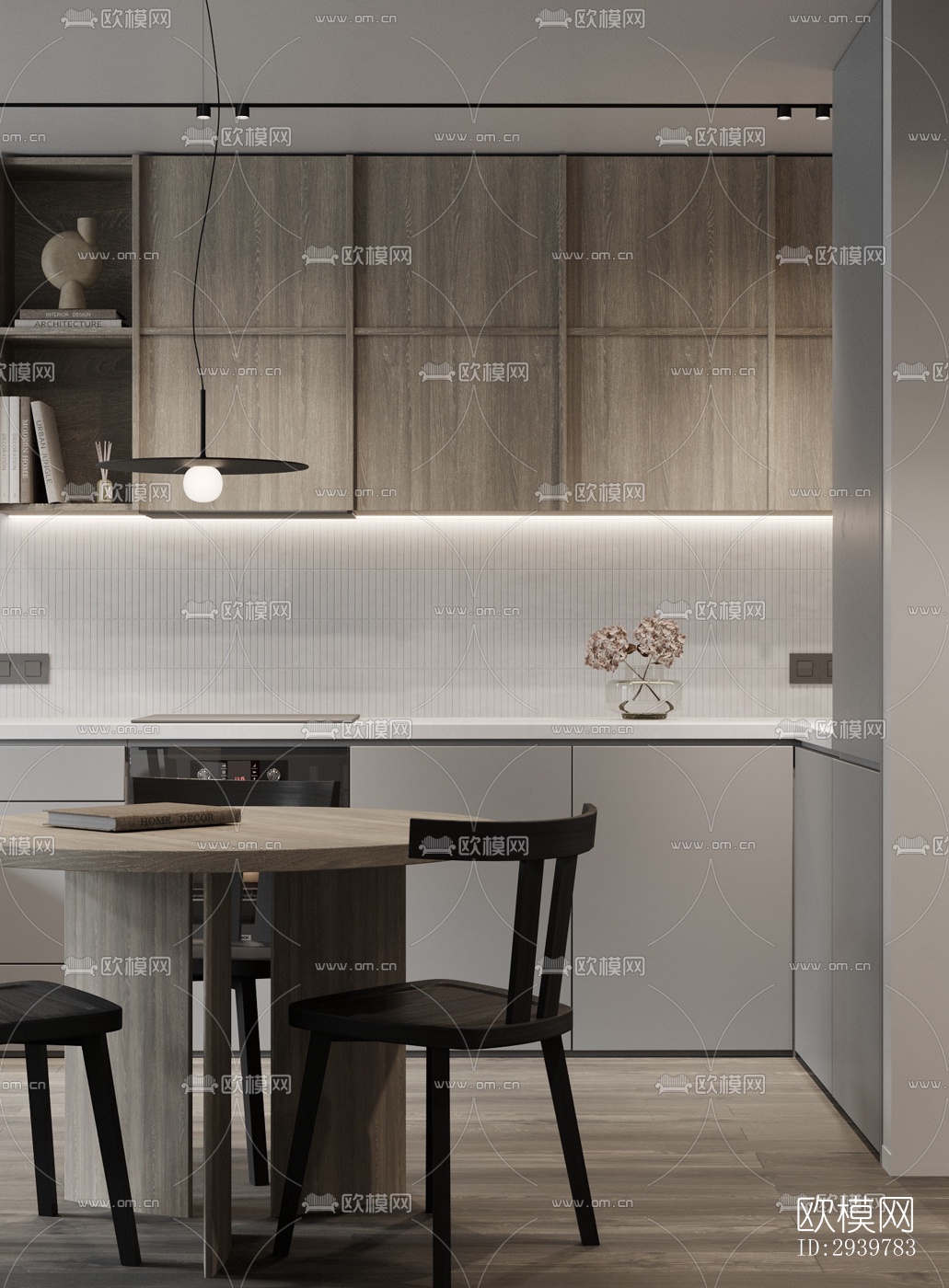 侘寂公寓效果图下载（渲染图2）