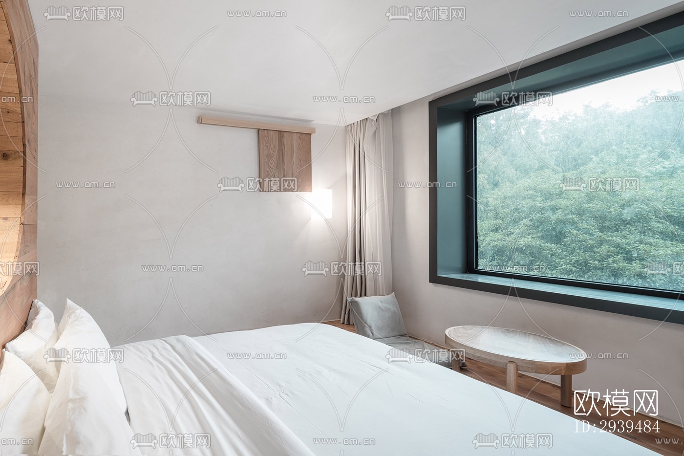 现代酒店民宿效果图下载（渲染图8）