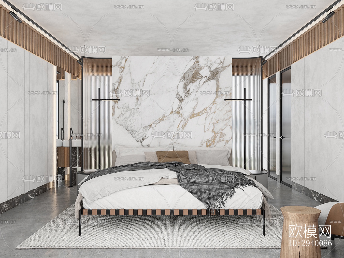 北欧平层效果图下载（渲染图13）