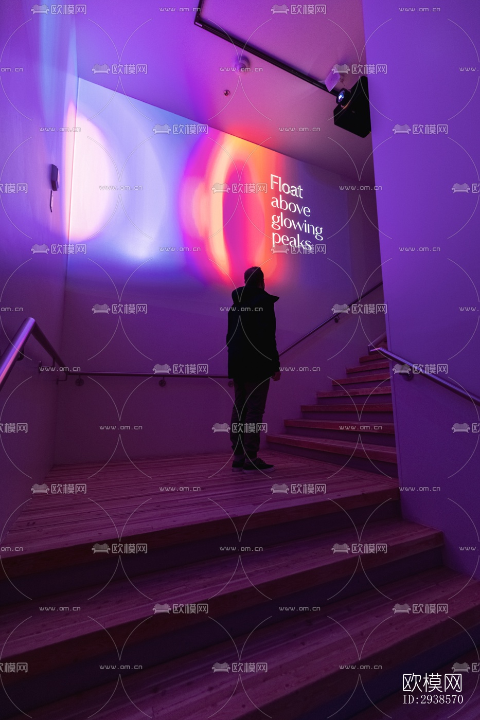 工业风展览展厅效果图下载（渲染图8）