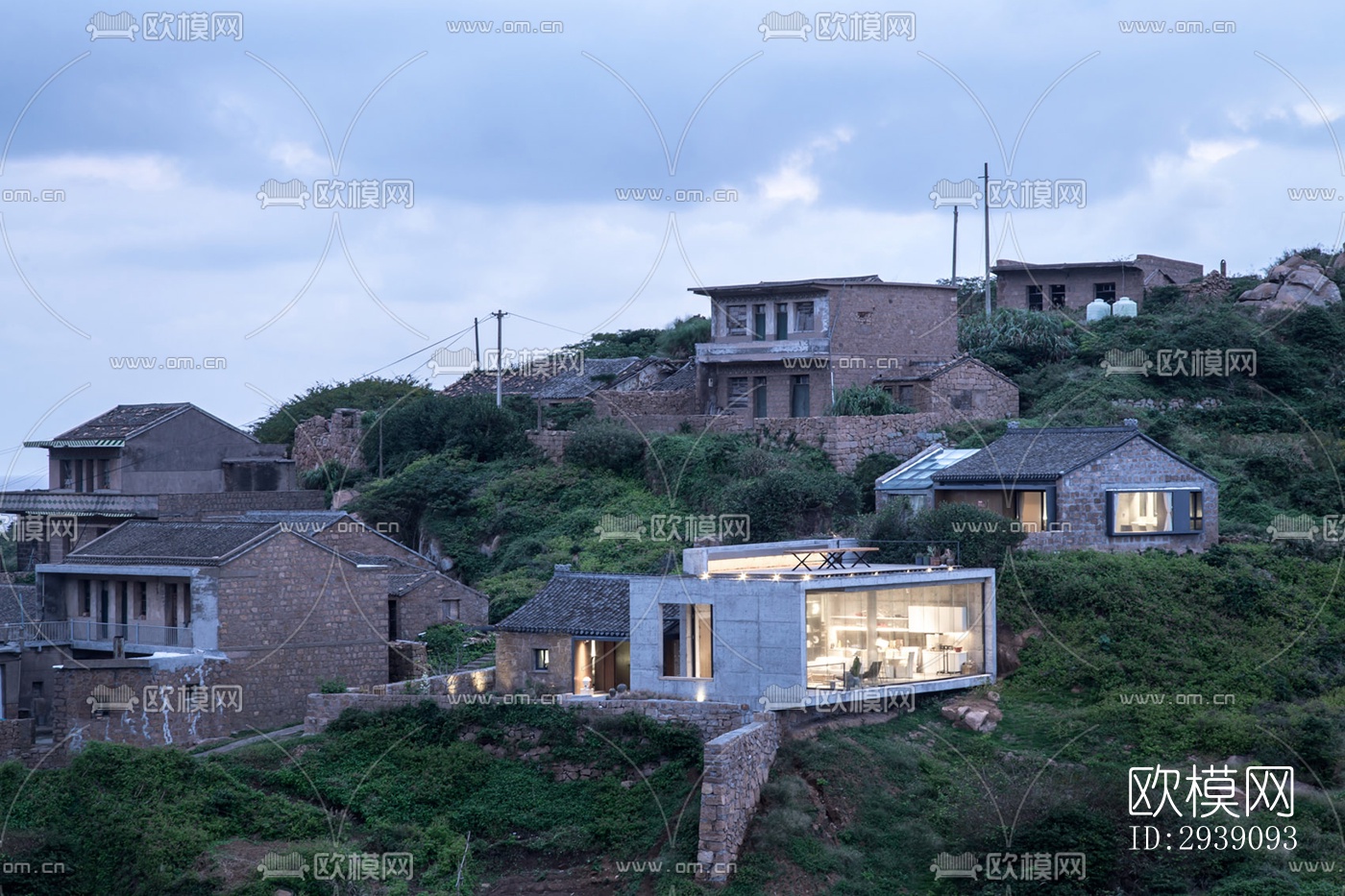 北欧酒店民宿效果图下载（渲染图8）