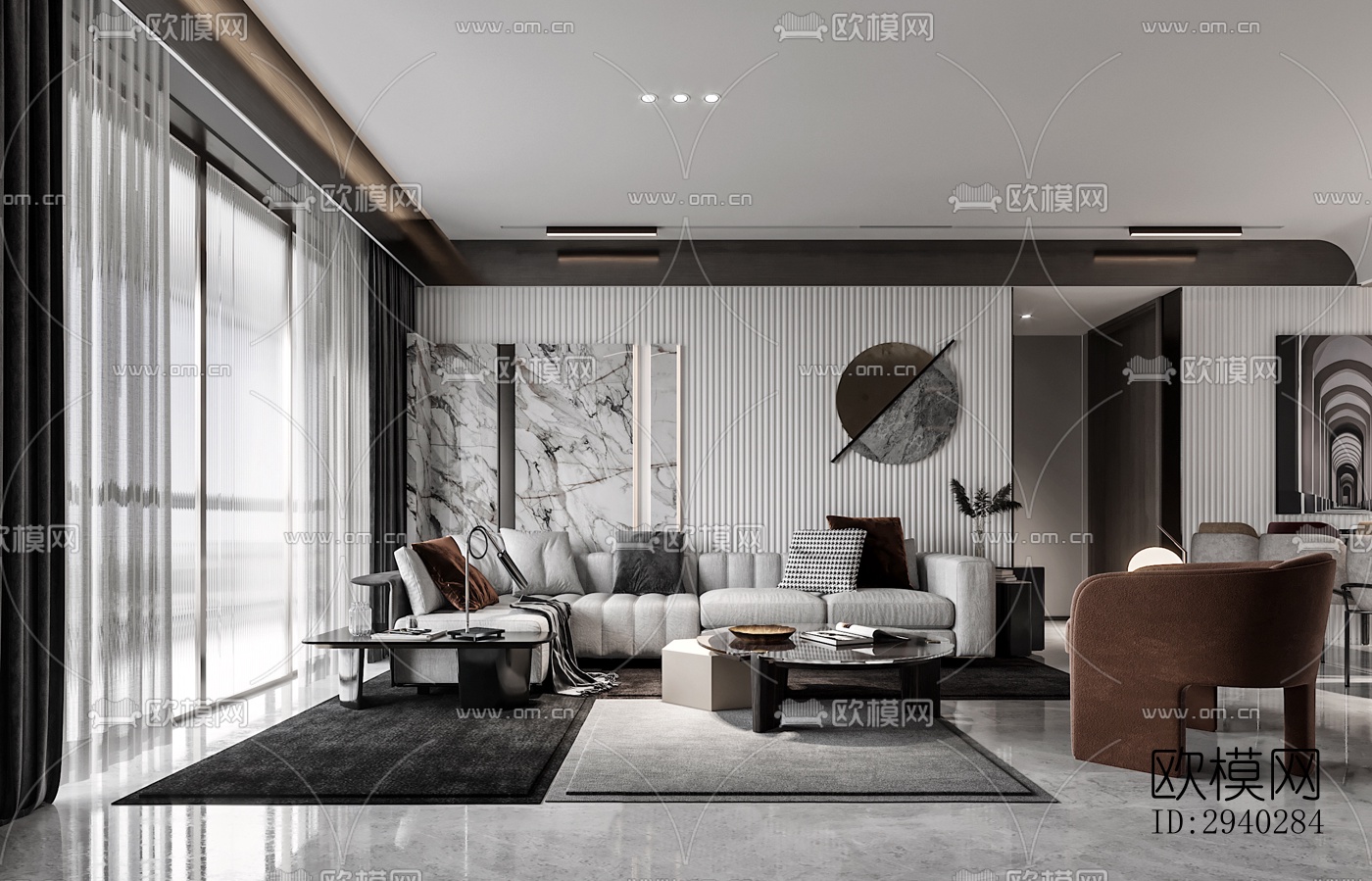 高级灰平层效果图下载（渲染图1）