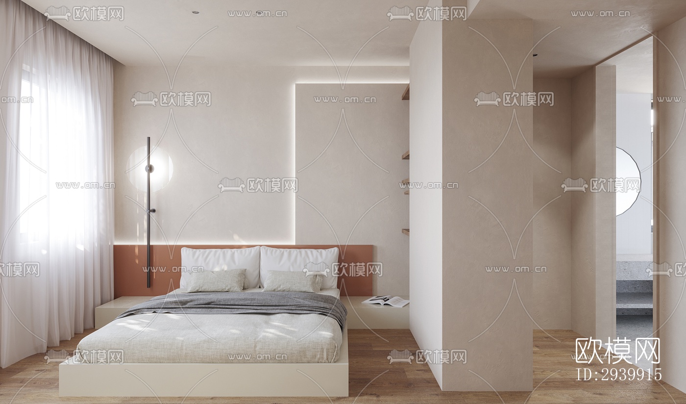 侘寂复式效果图下载（渲染图11）