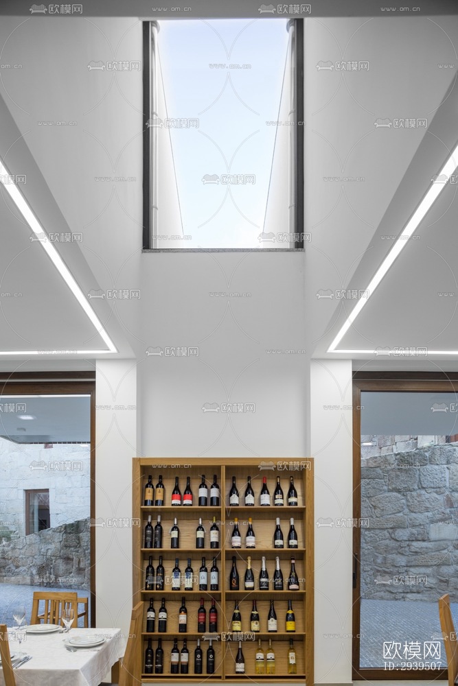 现代酒店民宿效果图下载（渲染图11）