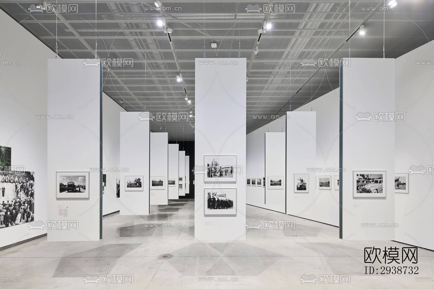 现代展览展厅效果图下载（渲染图18）