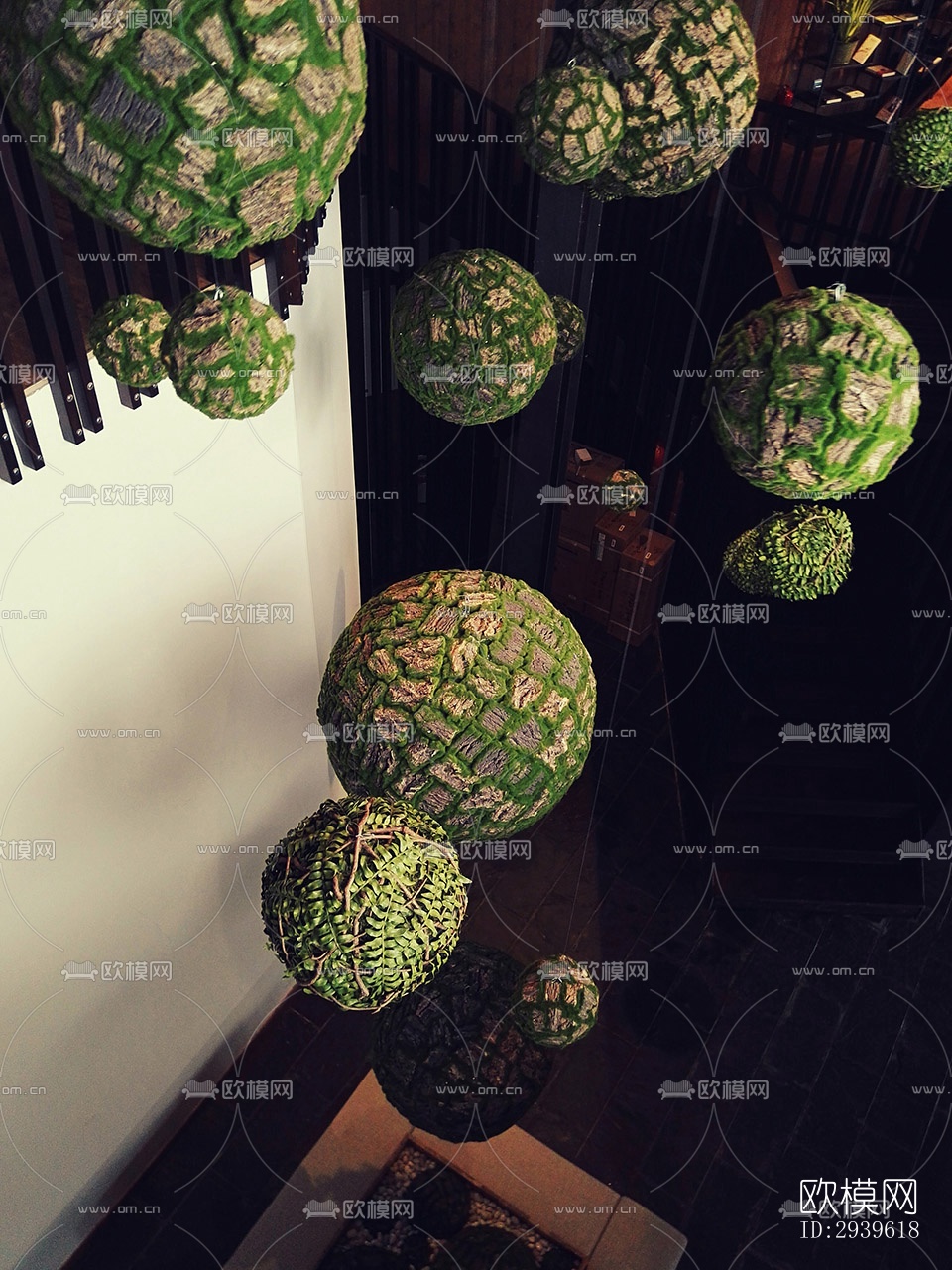 美式酒店民宿效果图下载（渲染图13）