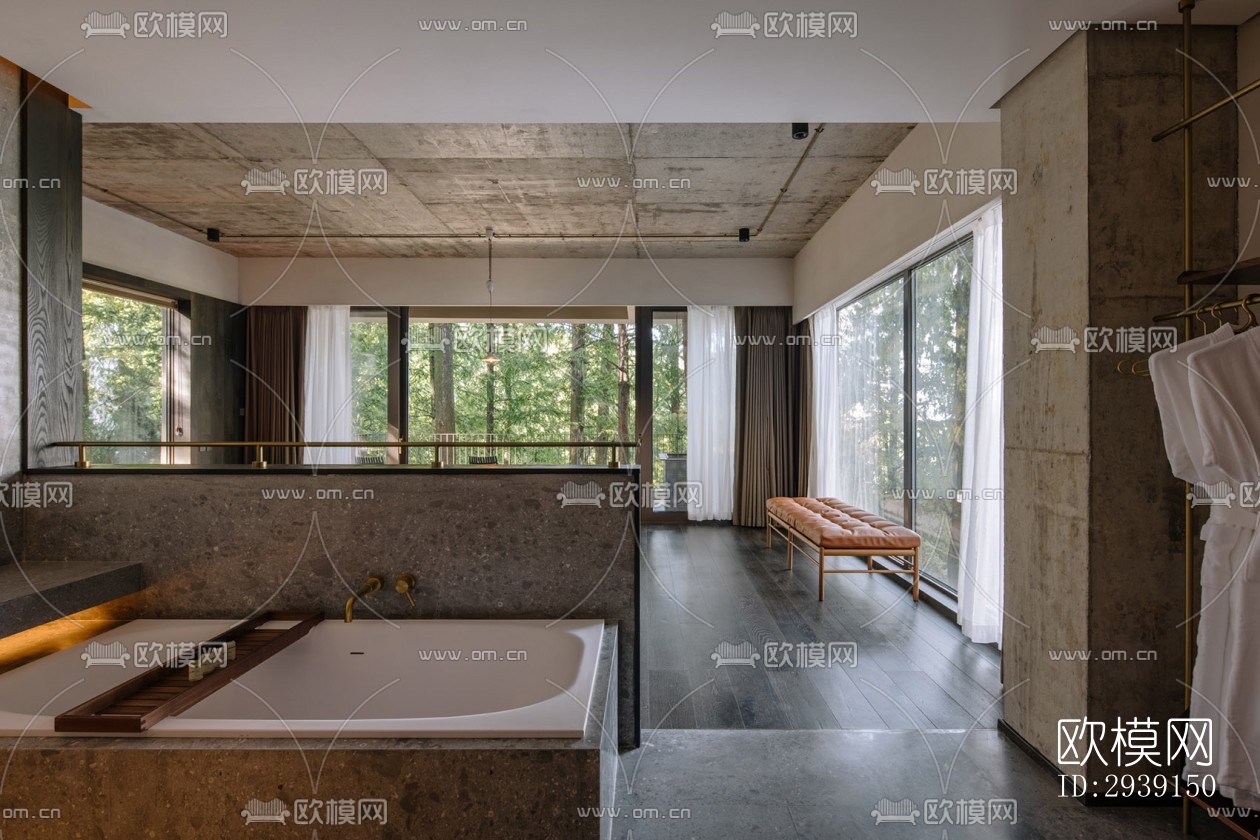 北欧酒店民宿效果图下载（渲染图1）