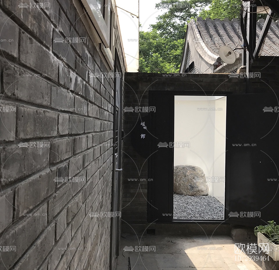 现代酒店民宿效果图下载（渲染图1）