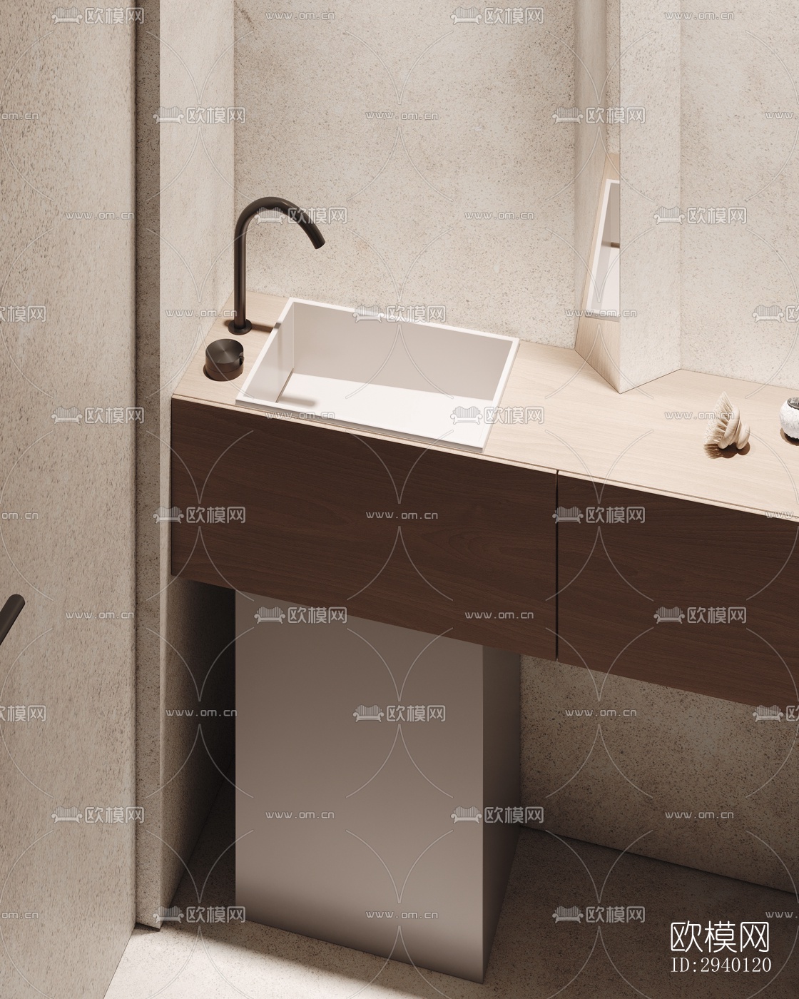 北欧平层效果图下载（渲染图8）