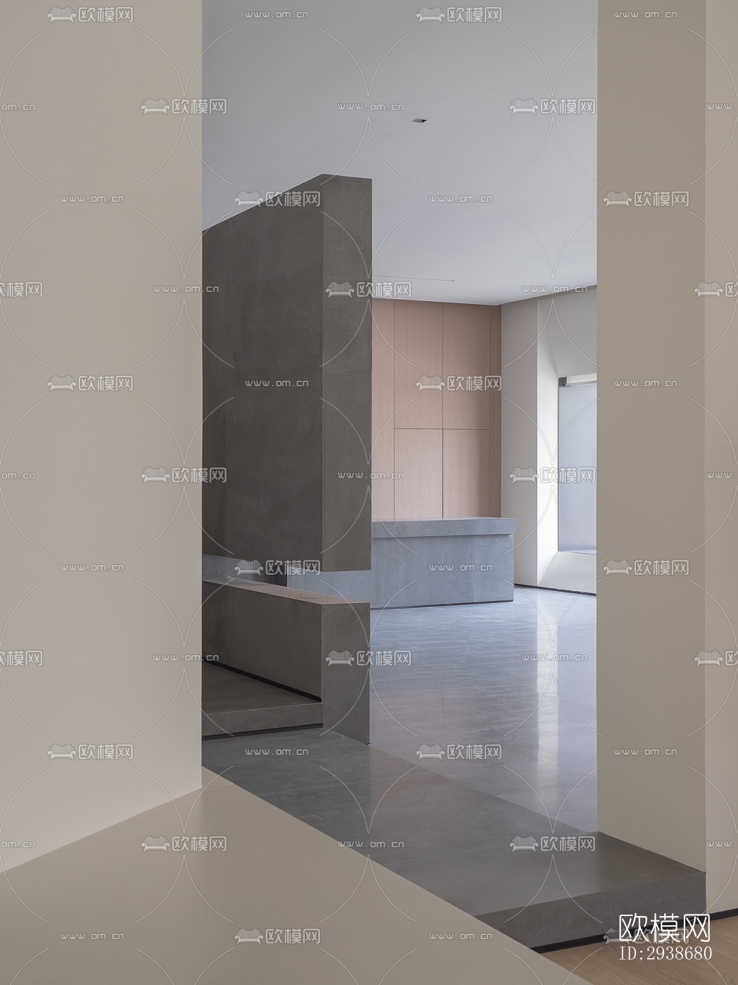 现代展览展厅效果图下载（渲染图20）