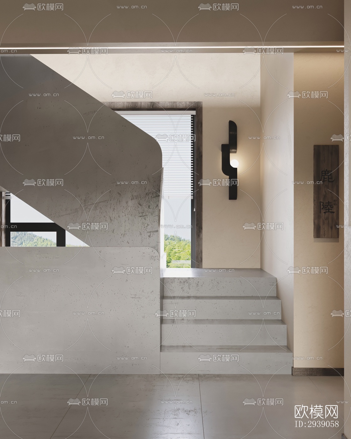 侘寂酒店民宿效果图下载（渲染图16）