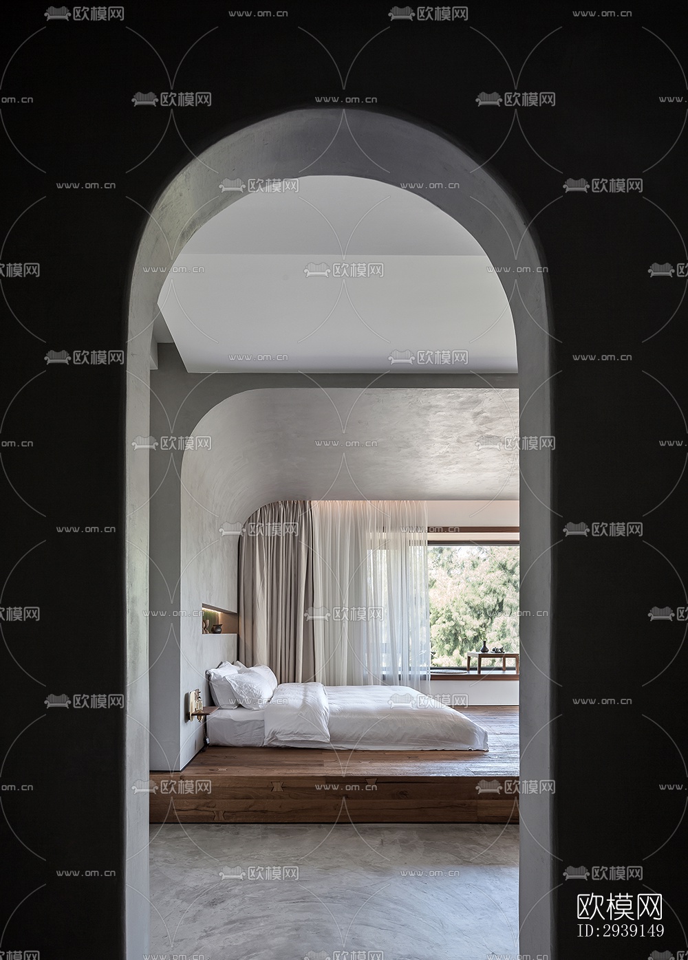 北欧酒店民宿效果图下载（渲染图9）