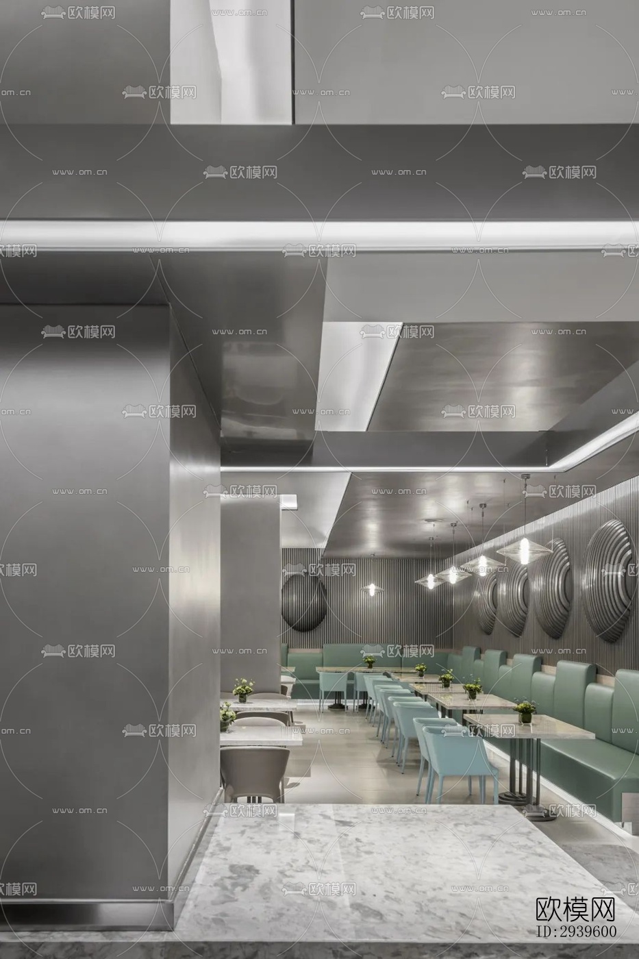 现代酒店民宿效果图下载（渲染图8）