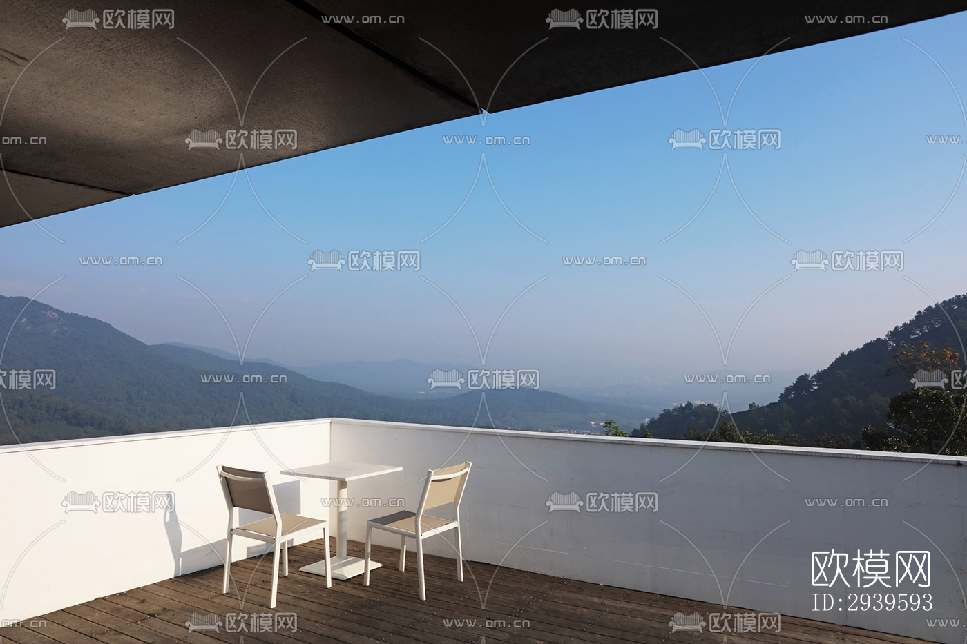 现代酒店民宿效果图下载（渲染图16）