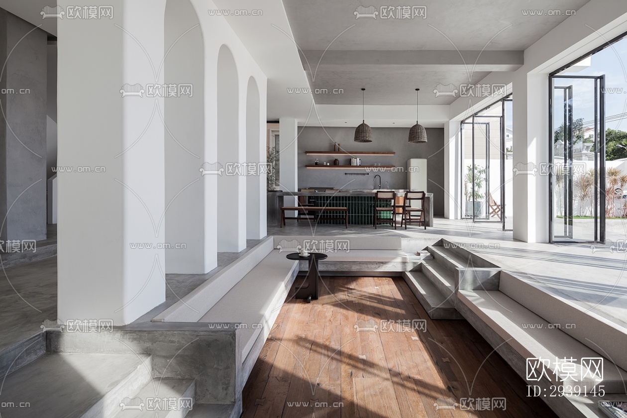 北欧酒店民宿效果图下载（渲染图2）