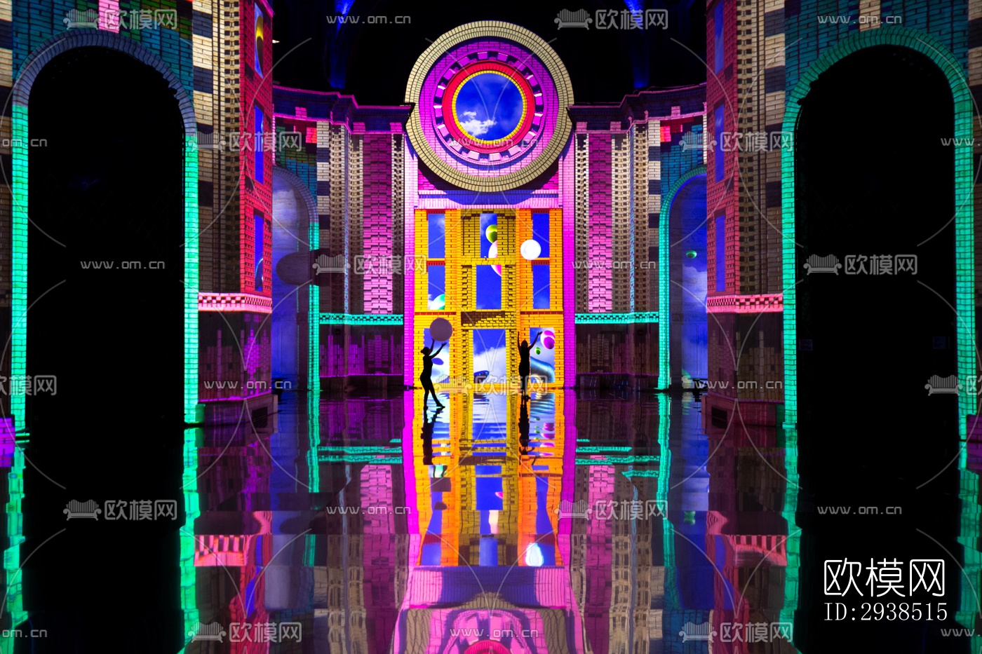 东南亚展览展厅效果图下载（渲染图6）